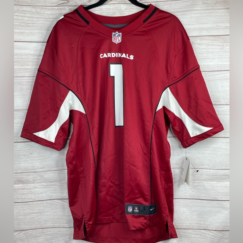 Nike On Field NFL Arizona Cardinals Kyler Murray #1 Red Jersey Men's Sizes